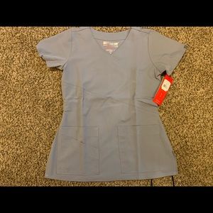 Grey's Anatomy Signature Mock Wrap Top Small